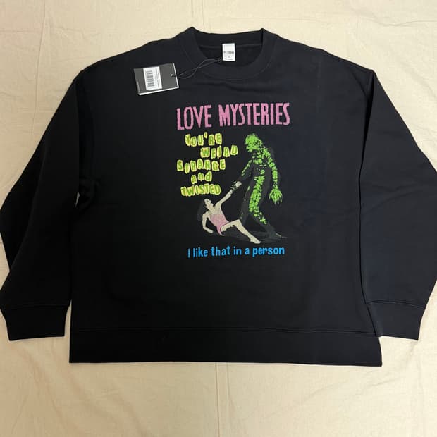 리던 오버사이즈 맨투맨