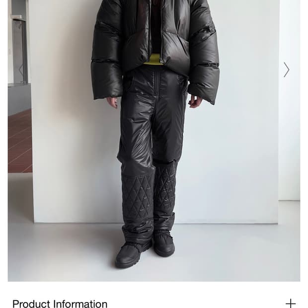 로우클래식 구스 다운 패딩
