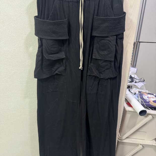 [M] 릭오웬스 와이드 크리치 태권도 팬츠 RN
