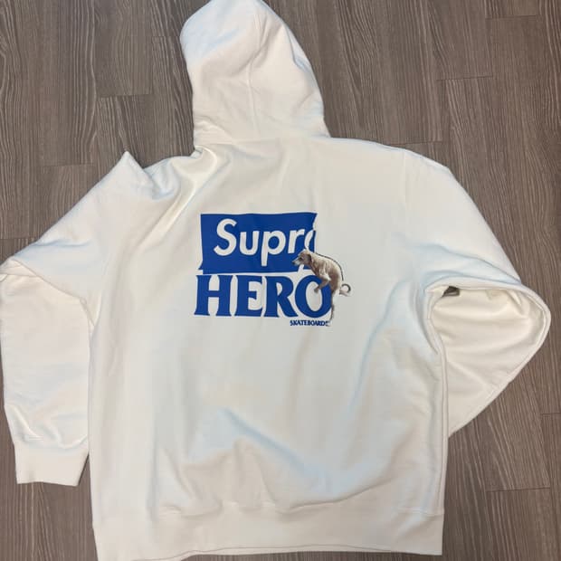 슈프림 안티 히어로 후드티 XXL