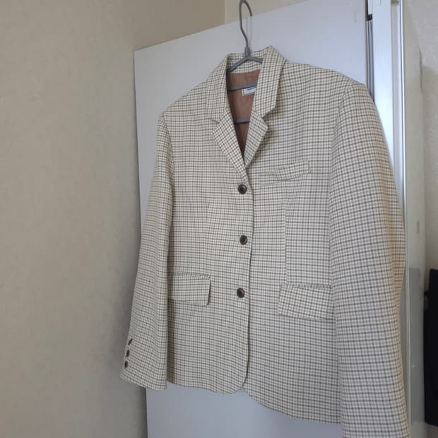 프롬비기닝 체크 자켓