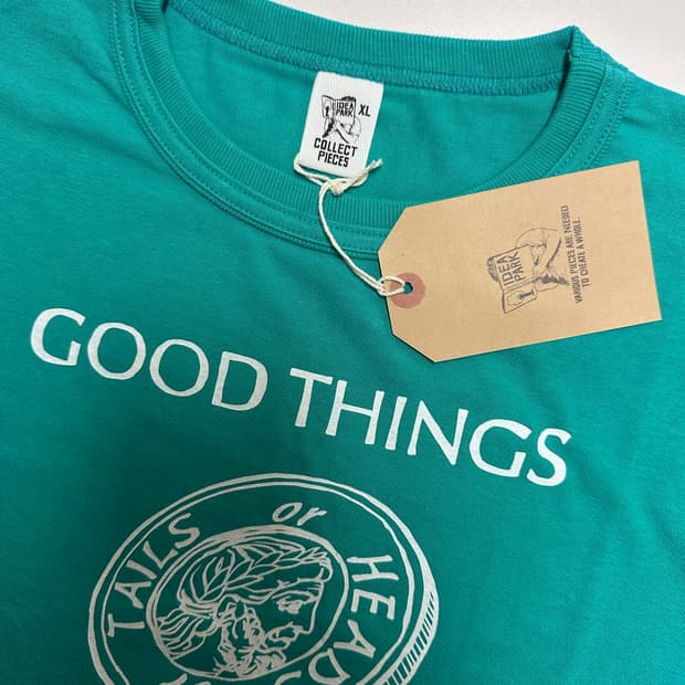 컬렉트피시스 GOOD THINGS 반팔 티셔츠 XL 사이즈 