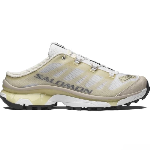 살로몬 x 마르지엘라 mm6 xt4 뮬 화이트 그린 헤이즈 270