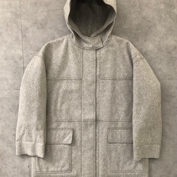 Isabel Marant 이자벨마랑 에뚜왈 그레이 후드 코트