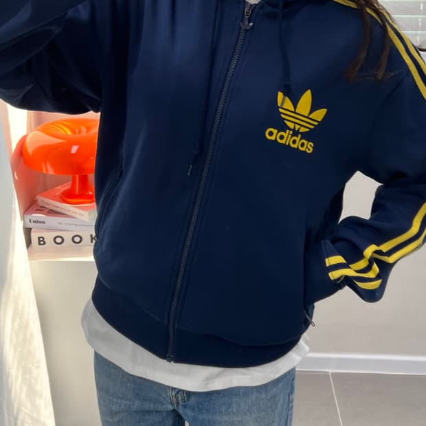 (M)00'S 아디다스 후드집업-M1351