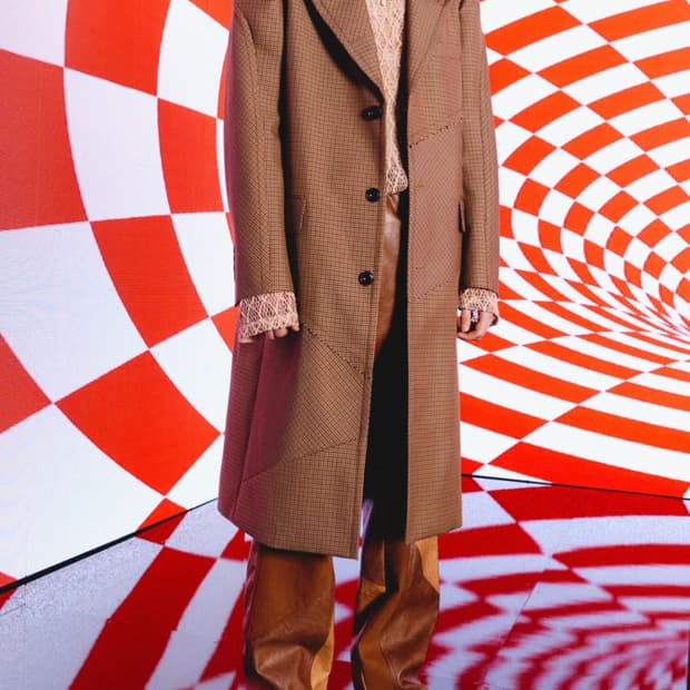 앤더슨벨 레더 팬츠