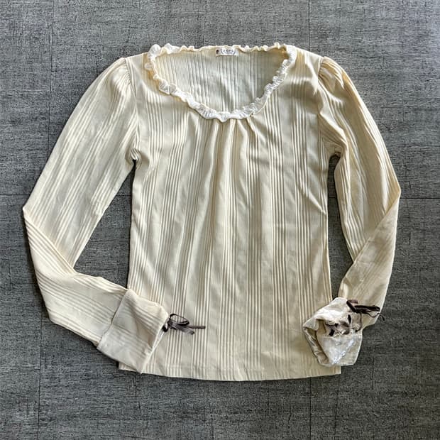 Axesfemme  엑시즈팜 달천깔페어리 대대장 프린세스 공주긴팔티셔츠