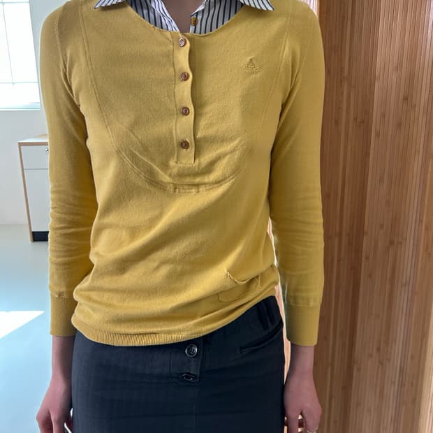 비비안웨스트우드 니트 셔츠