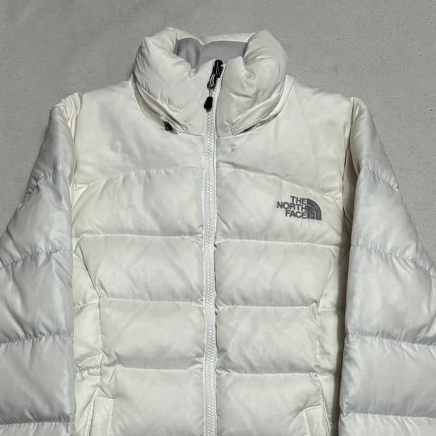 80 노스페이스 700 필 다운 화이트 푸퍼 패딩