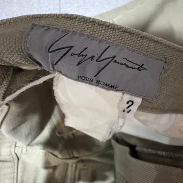 90s 요지 야마모토 뿌르옴므 팬츠