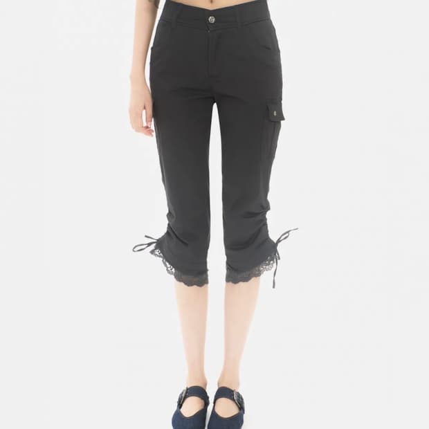 미레코 LACE CORSET CAPRI PT CHARCOAL(사이즈2)