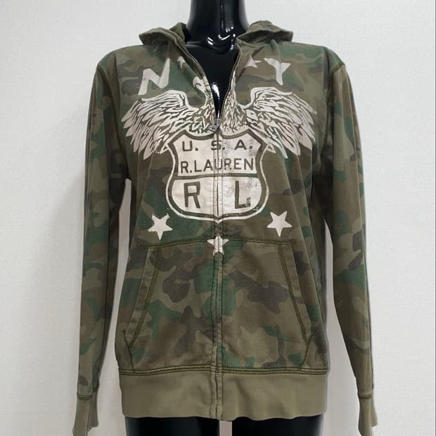 Polo Ralph Lauren Camo Zip-Up Hoodie