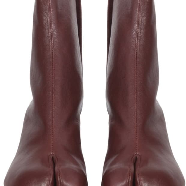 마르지엘라 타비 앵클 부츠 39