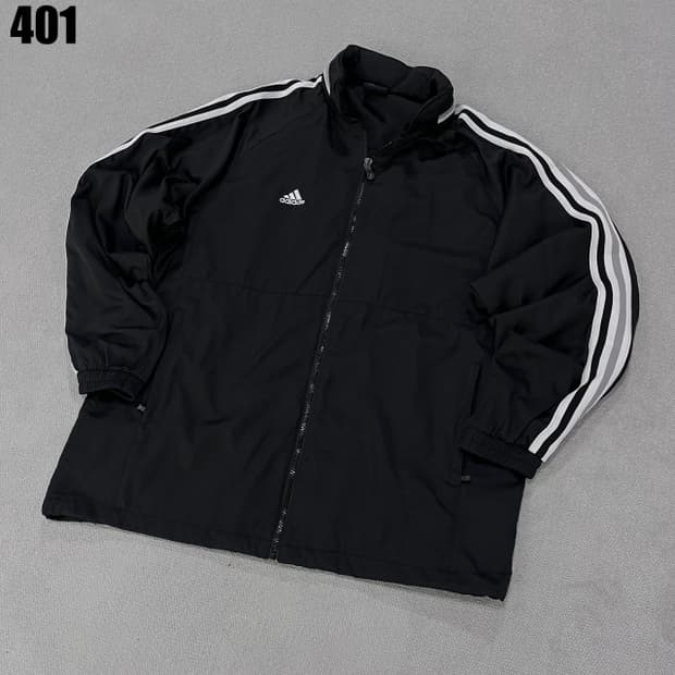 아디다스 삼선 블랙 자켓 