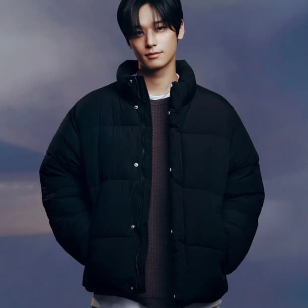 스파오 베이직 푸퍼 패딩