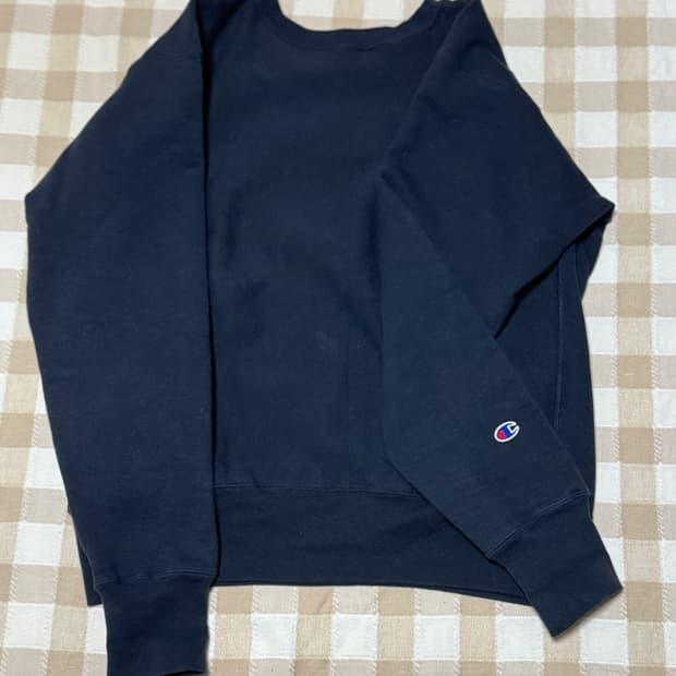 <made in USA> 챔피언 리버스위브 점퍼 스웻티셔츠 맨투맨