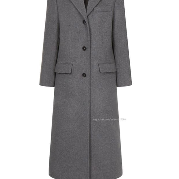 올리브데올리브 하승리, 박하나 착용 울 블렌드 싱글 코트