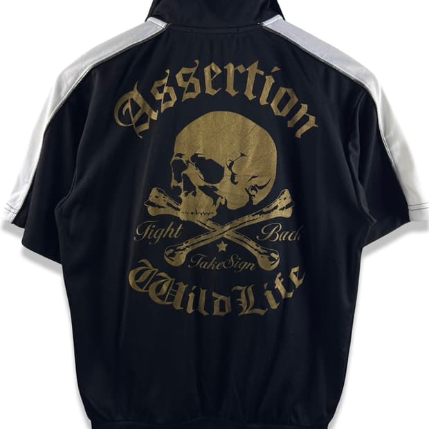 JPN 스컬 펑크 반팔 트랙져지2732