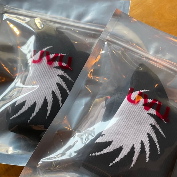 UVU 양말 블랙 S/M 