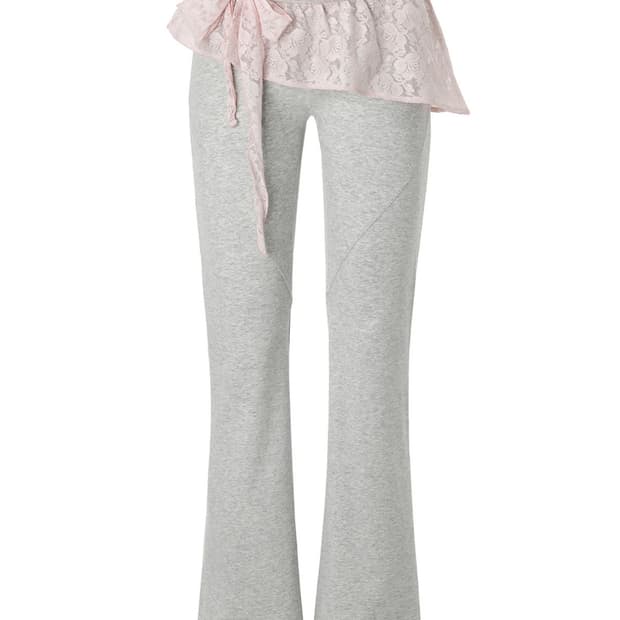 쓰리타임즈 블라썸 부츠컷 팬츠 M