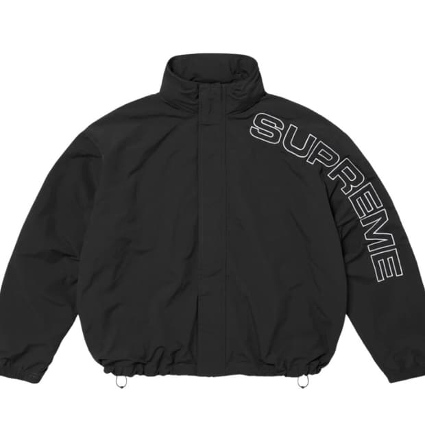 수프림 블랙자켓 XL