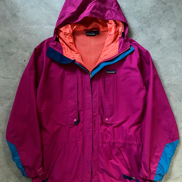 Patagonia 파타고니아 90s 컬러 블록 아웃도어 자켓