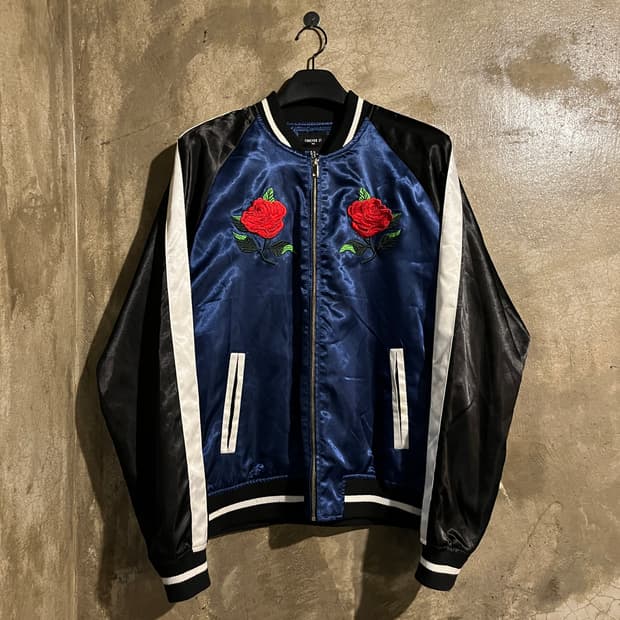 포에버 21 블루종 자켓