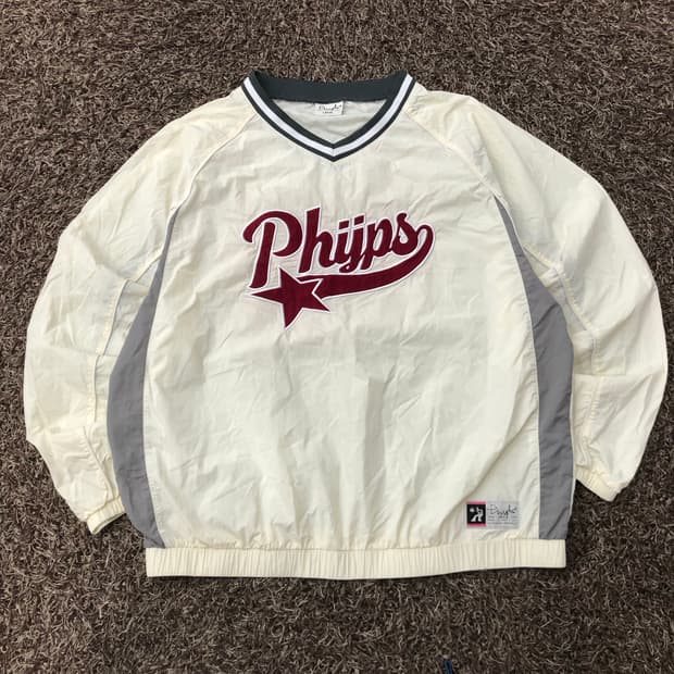 피지컬 디파트먼트 테일로고 나일론 웜업 롱슬리브