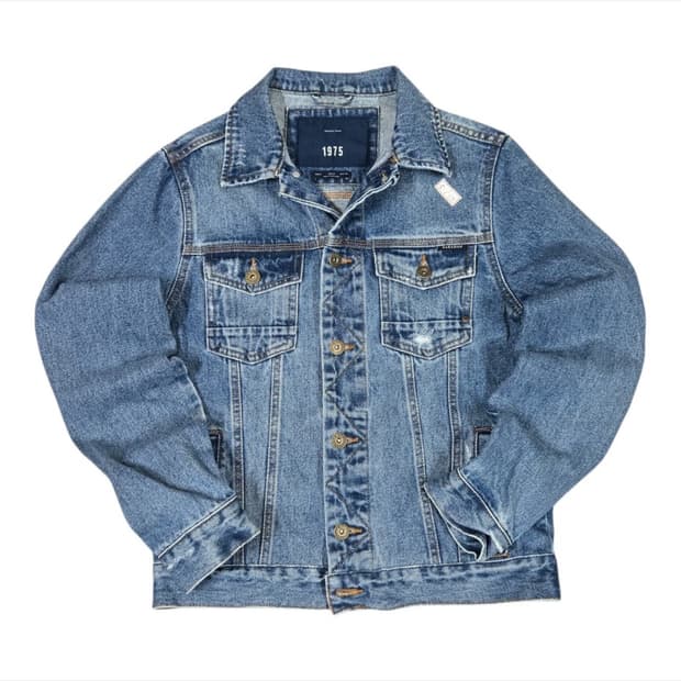 바배) 자라 1975 데님 청자켓