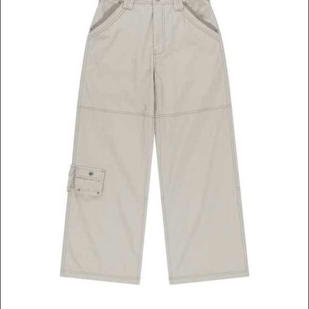 [구해요] 코이세이오 스냅 워크 팬츠 베이지 0사이즈