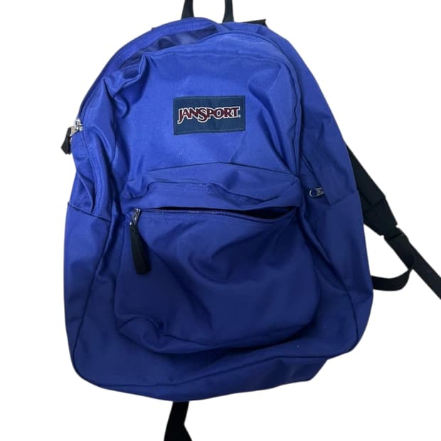 잔스포츠 백팩 보라색