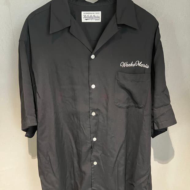 (XL)와코마리아 50s 셔츠 블랙