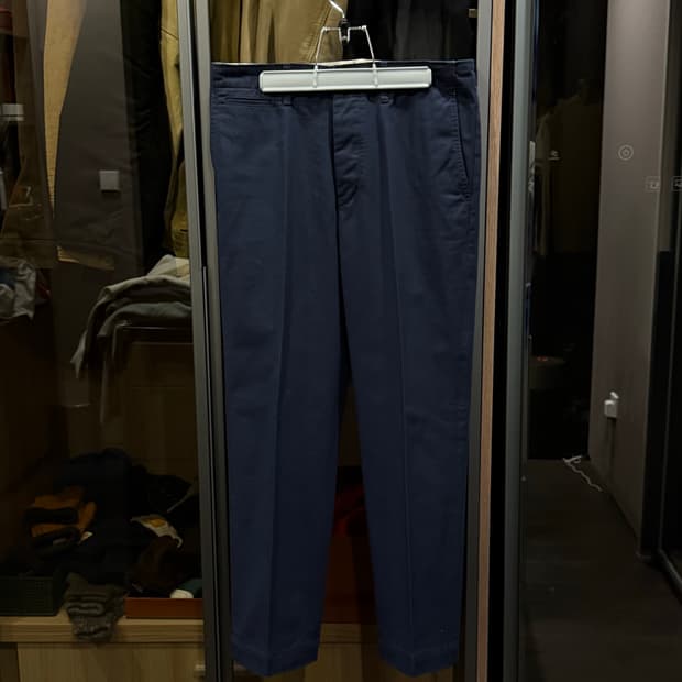 [2] 비즈빔 치노 팬츠 hw 테이퍼 네이비 22aw