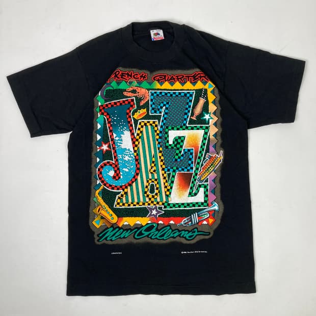 90s Single Stitched Tee (black)