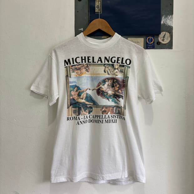 80s90s Michelangelo Art T-Shirt
