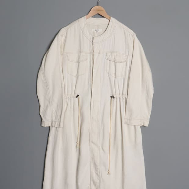 Samansa Mos2 blue Cotton Snap One-Piece