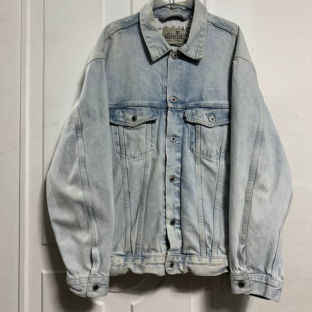 리바이스 실버탭 데님 트러커자켓