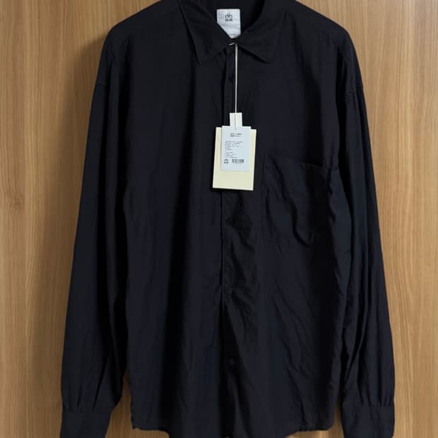 4) 폴리테루 텐코 셔츠 다크네이비