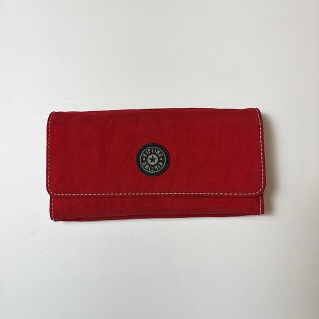 키플링 00's 피그먼트 로고 장지갑 Q1498