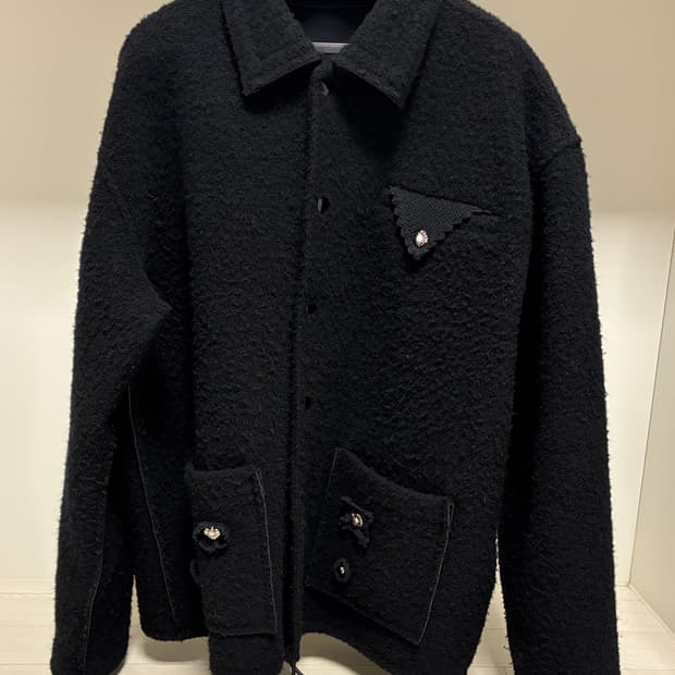 TOGA VIRILIS 토가 비릴리즈 울 블루종 자켓 사이즈 50