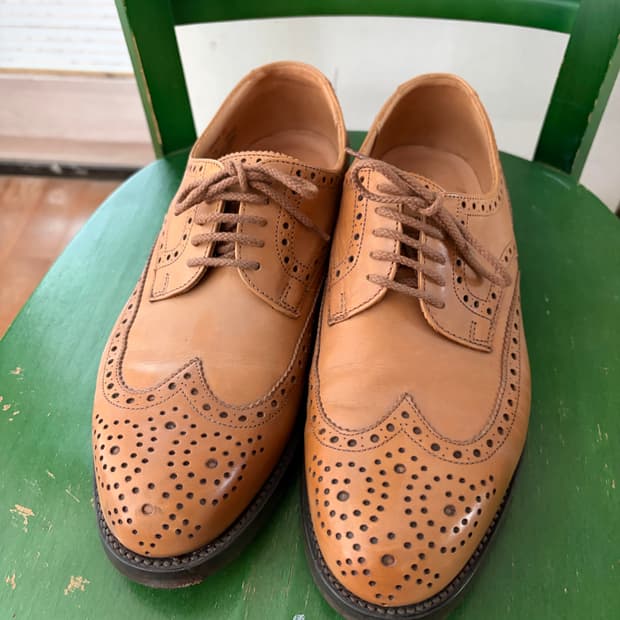 Alfred Sargent 남성 윙팁 구두