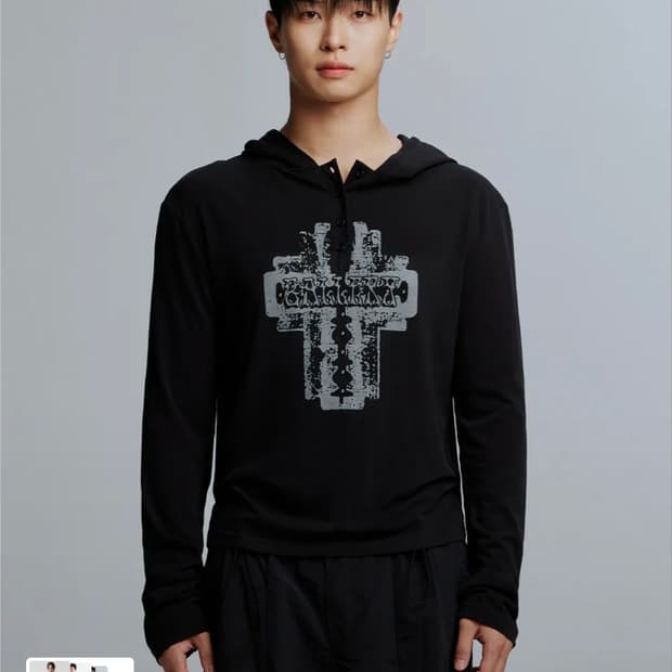 [가터갤러리] 스터드 GEM CROSS 후드