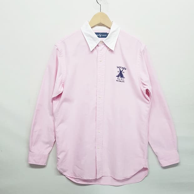 랄프로렌 버튼다운 셔츠 핑크 남성용