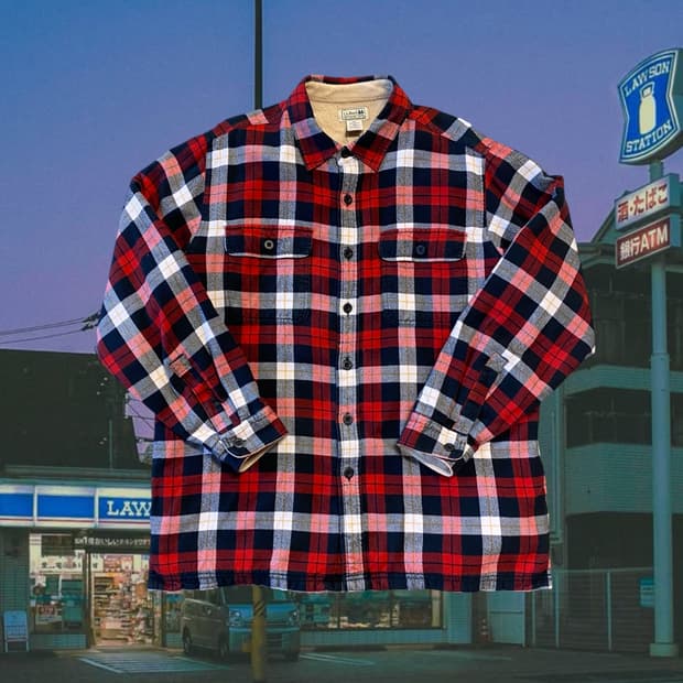 엘엘빈 패딩 셔츠 (Man XL) AA1287