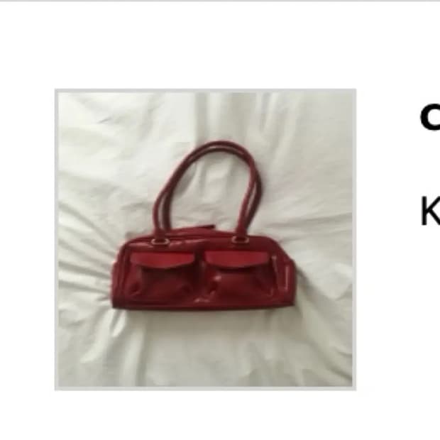 아워캐비넷 cherry pocket 가방