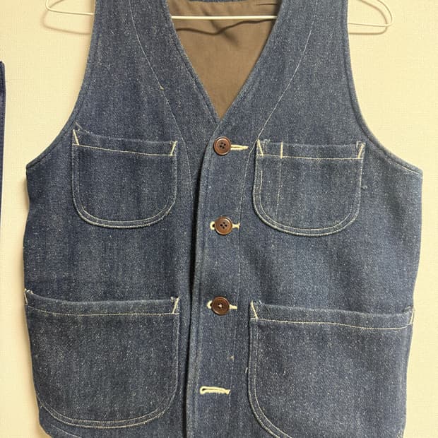 페로우즈 데님 베스트