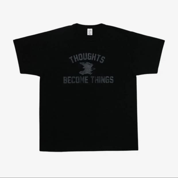 컬렉트피시스 블랙 반팔 티셔츠 L