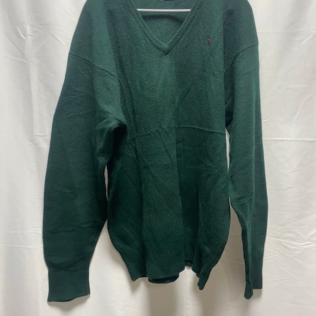 폴로 랄프로렌 v넥 니트