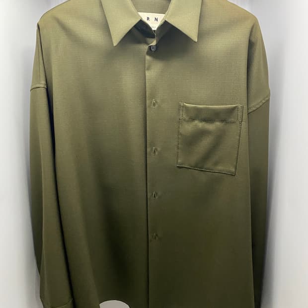 마르니 울 셔츠