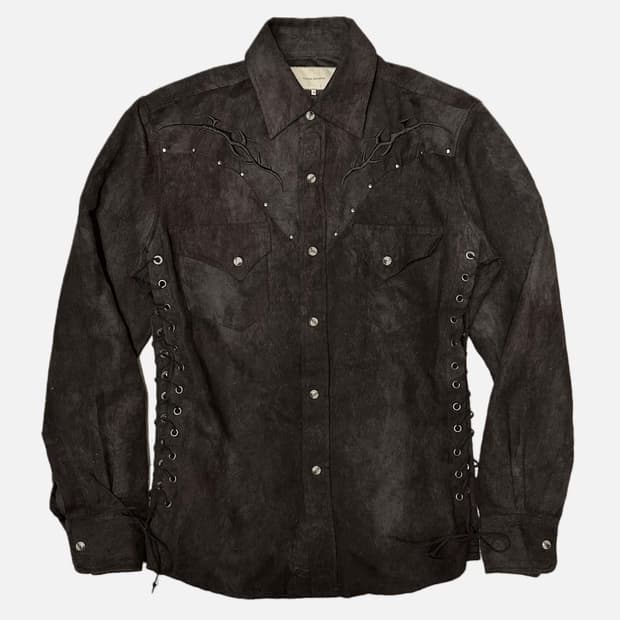 CREATE BEARFOOT grunge lace-up weswtern 